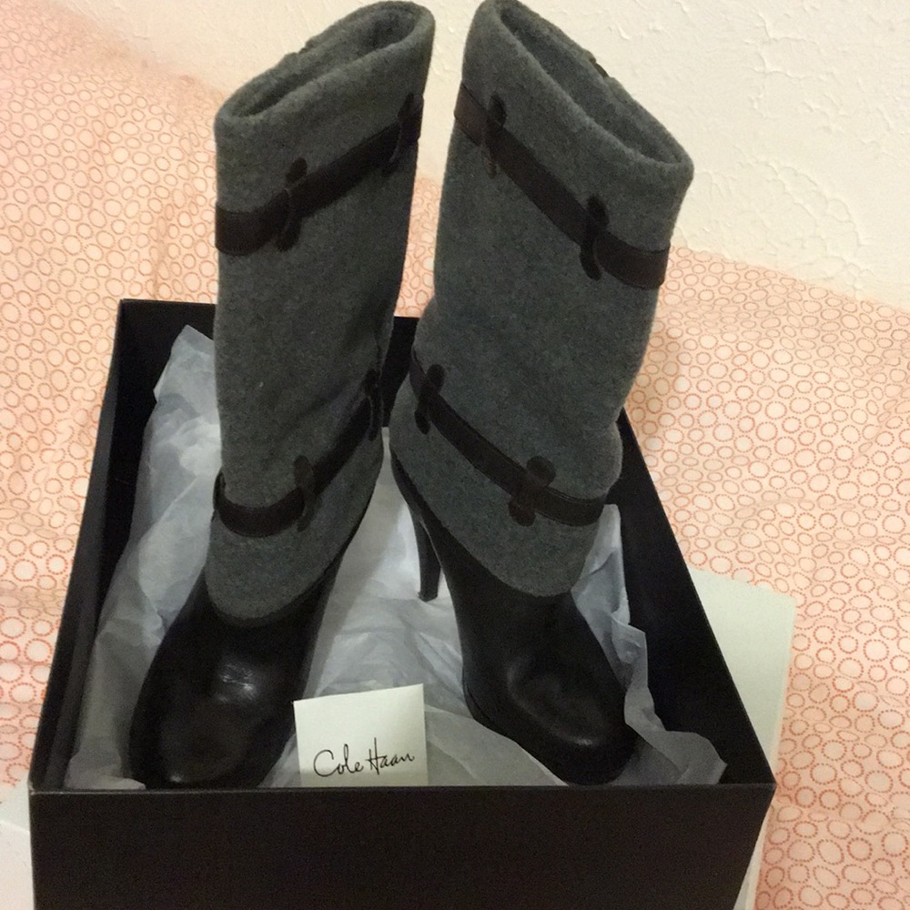 Cole Haan high heel boots